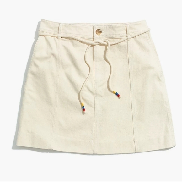 NWT Madewell Capital A-Line Mini Skirt - Picture 3 of 9